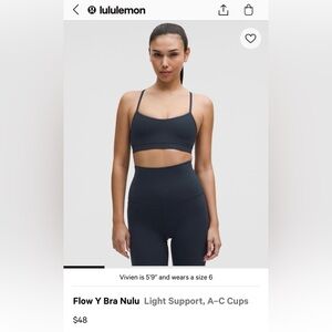Lululemon Flow Y Bra Nulu